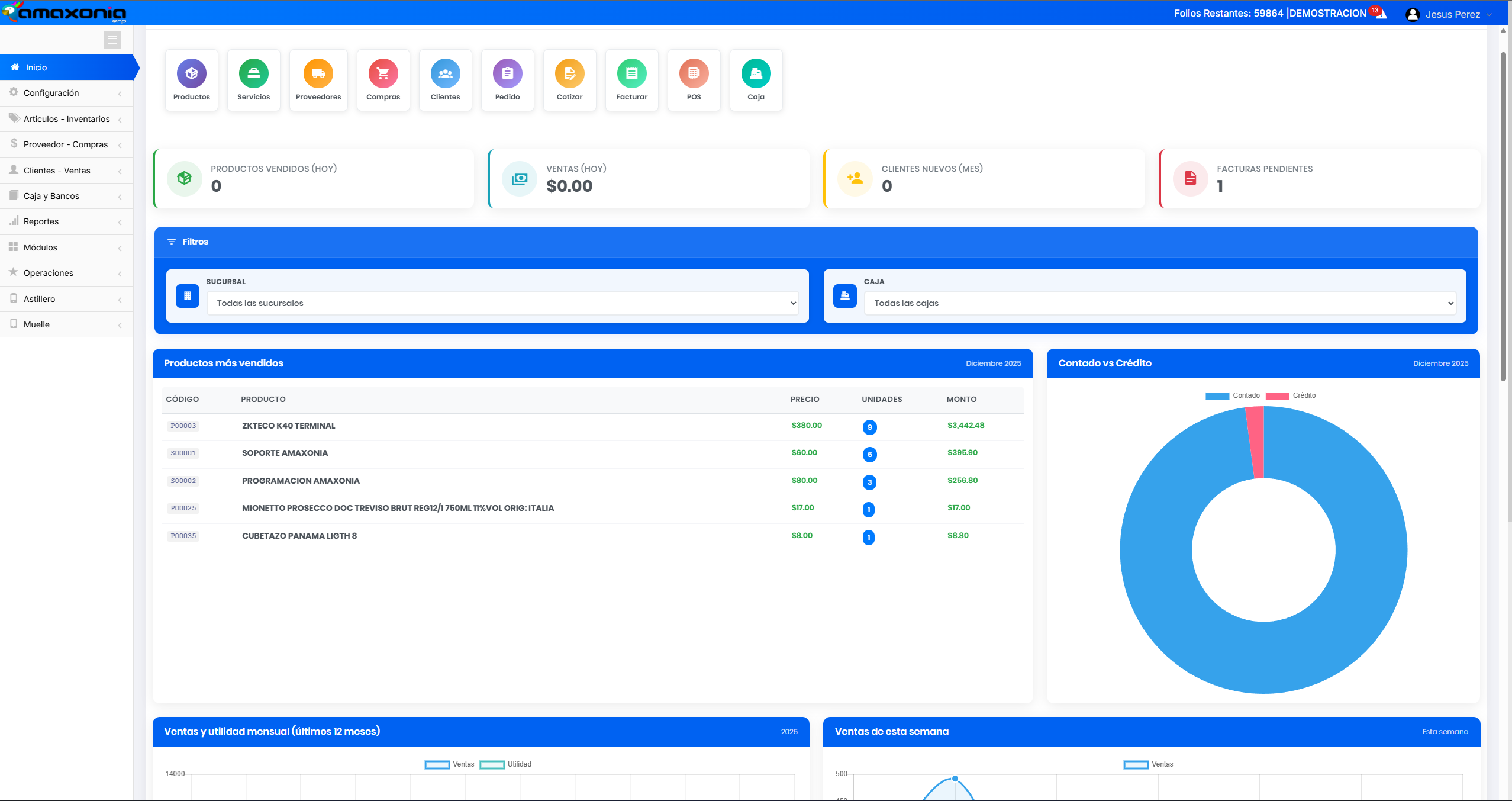 ERP Administrativo - Gestión empresarial